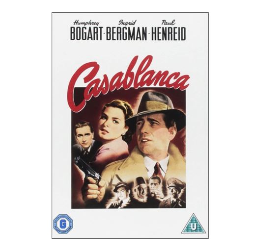 ----- Winner of 3 Academy Awards ----- Casablanca - Humphrey Bogart (1942) [U]