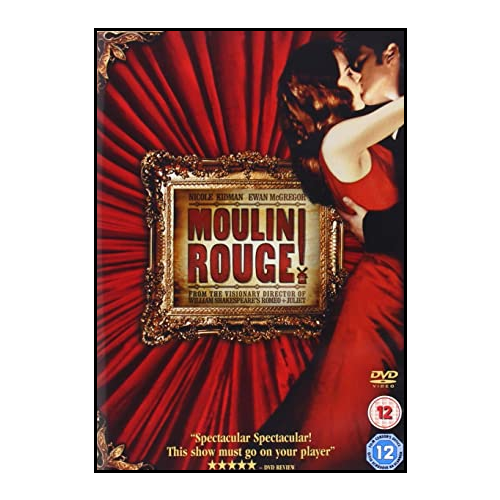 --- Winner of 2 Academy Awards --- Moulin Rouge - Nicole Kidman (2001) 12