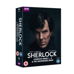 Sherlock : Complete Series 1 - 4 & The Abominable Bride - Benedict Cumberbatch (2016) 15 10 DVD Set