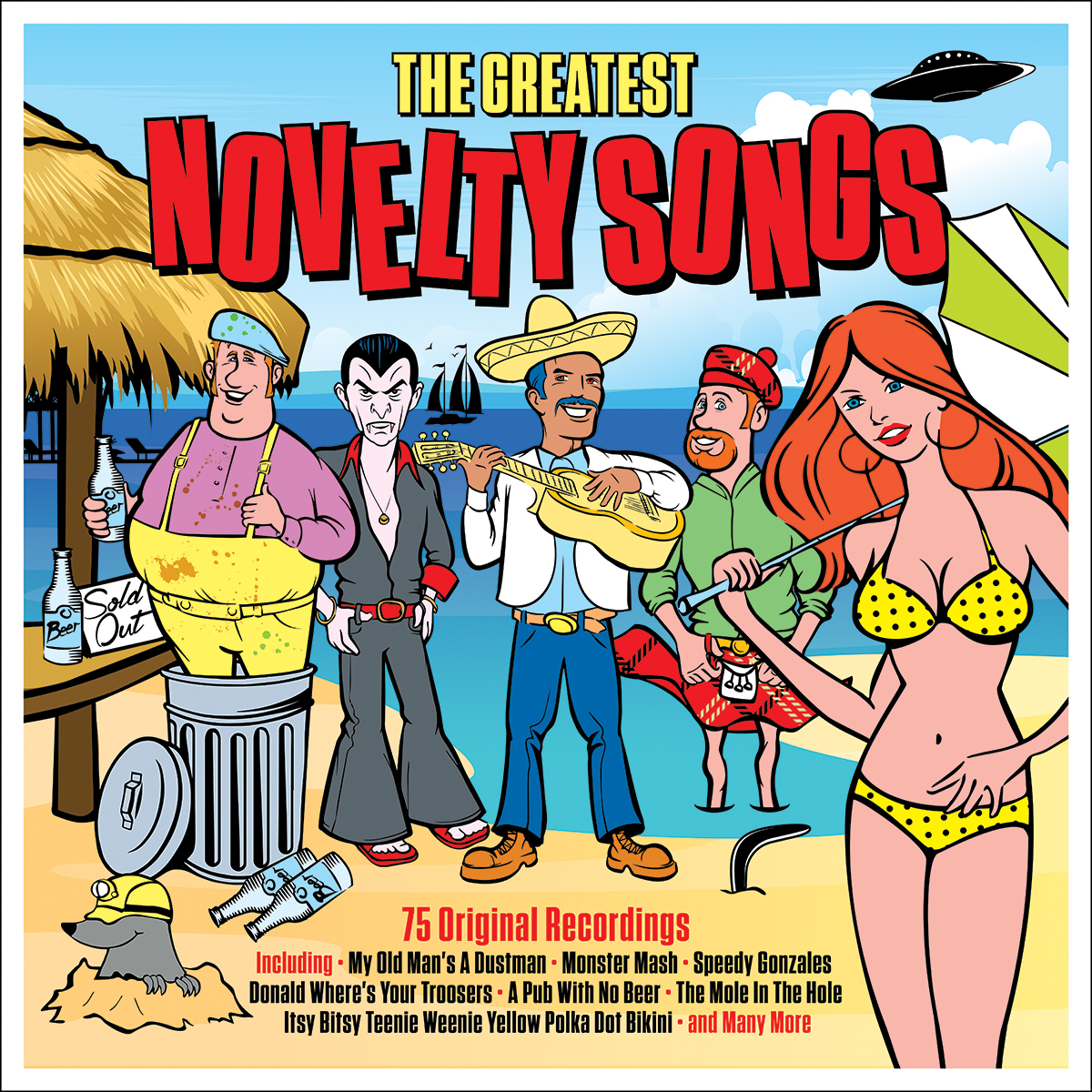 Various - The Greatest Novelty Songs (3 CD Set)