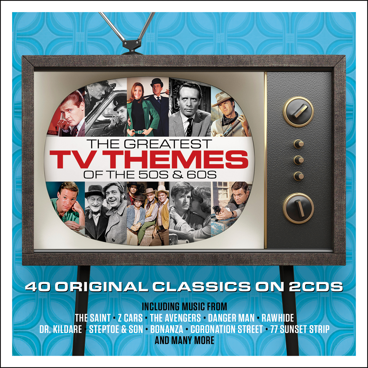 Various - The Greatest TV Themes of the 50s & 60s (2 CD Set)