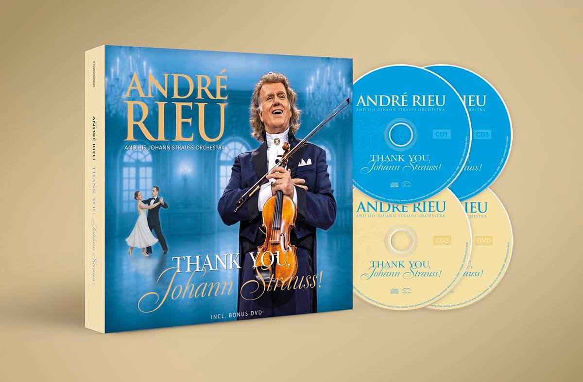 Andre Rieu – Thank You Johann Strauss (3 CD / 1 DVD Set) – Allthemusic
